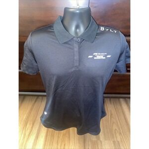 BYLT Miami Grand Prix Polo Shirt Women's M Black Performance Stretch Formula 1